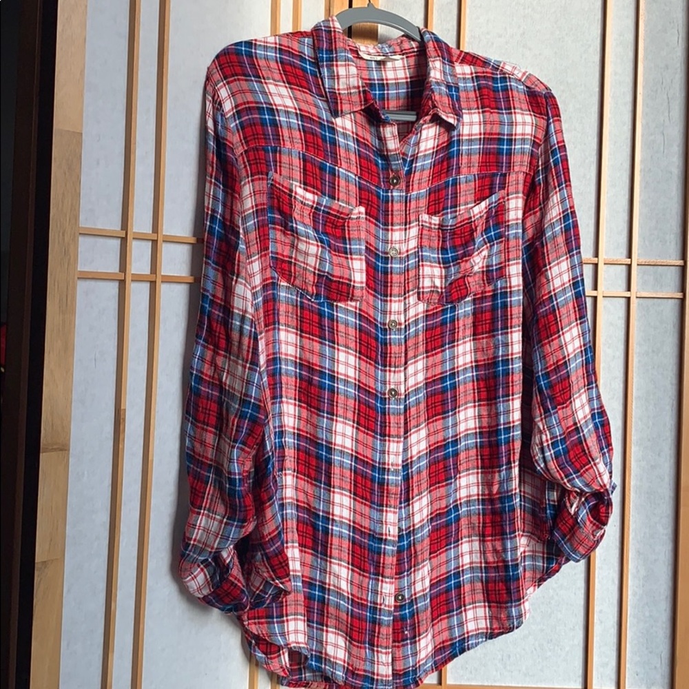 Flannel red